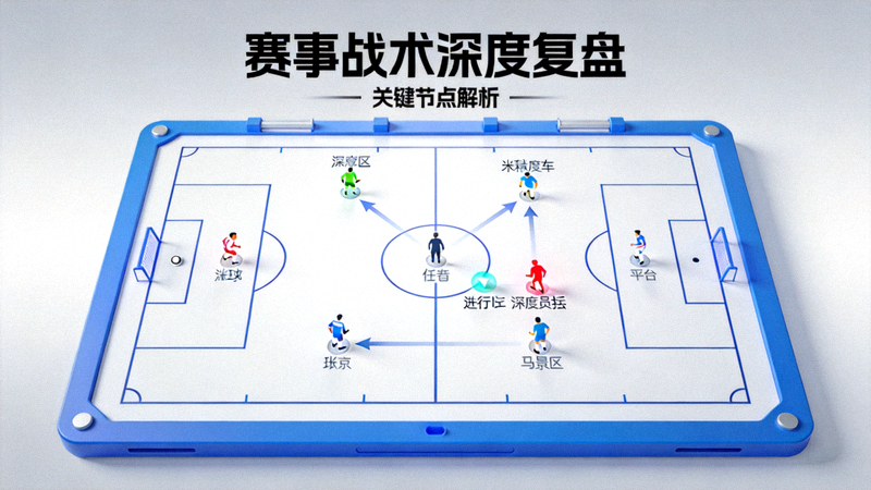 赛事战术深度复盘分析视频封面：战术板示意图